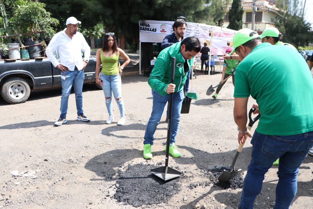 PVEM arranca acciones de bacheo en Morelia 2 1e45133d 8076 4d53 9217 991babaf3987