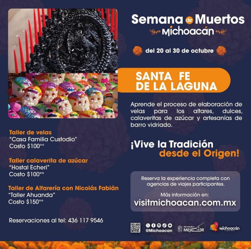 Aprende a elaborar velas, calaveritas de azúcar y artesanías de barro vidriado en este taller 1 2ddffb53 0a9d 46e2 8648 863af5abe664