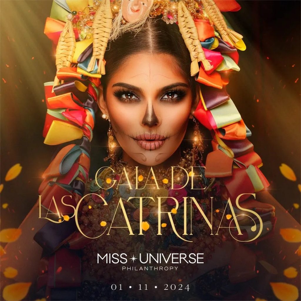 Diseñadora michoacana viste a Miss Universo en la Gala de Catrinas 2024 1 IMG 5263 1
