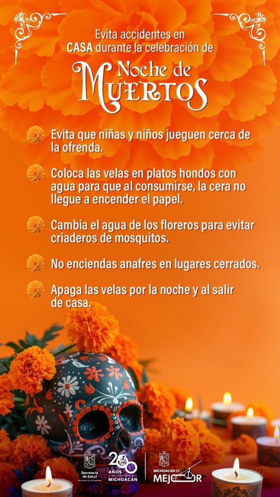 ¿Visitarás panteones en Noche de Muertos? Sigue estas recomendaciones de la SSM 1 e1acd38a 7f40 4cc5 bebf db9c656d5633