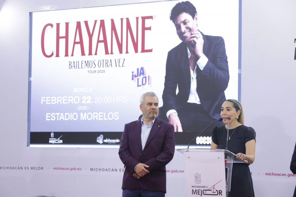 Concierto de Chayanne buscará derrama económica para turismo y restaurantes: Bedolla 1 0588bbed 77d2 49e0 90fa 43cd76c66c15