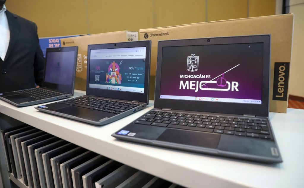 Renovación tecnológica en escuelas de Michoacán beneficiará a 65 mil estudiantes: Bedolla 1 21e76fc5 b83a 457d a812 2dc1bdde44ec