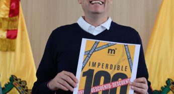 Alfonso Martínez anuncia descuentos de hasta el 100% por Buen Fin