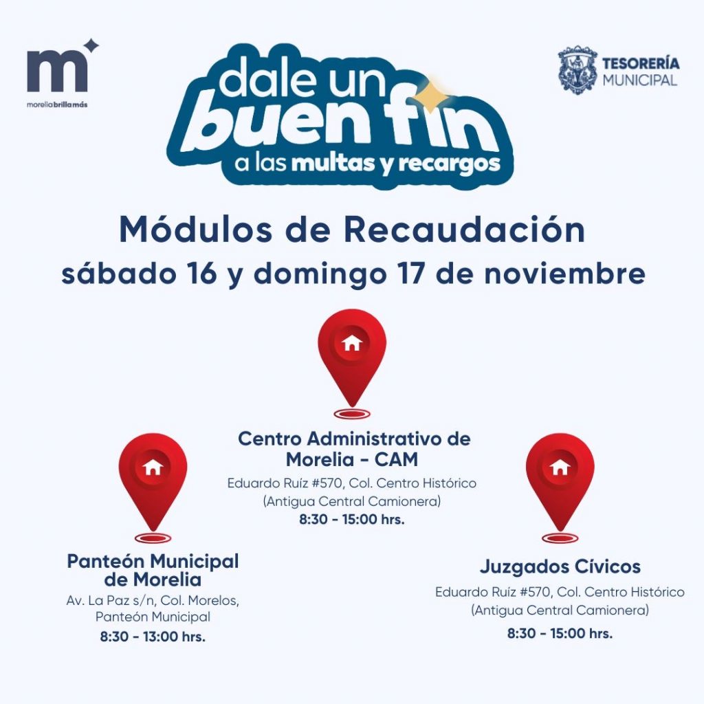 Por Buen Fin, Ayuntamiento abrirá 3 módulos de recaudación este fin de semana 1 9bdc5a32 378c 4aca b30b 9a7fa09db0d8