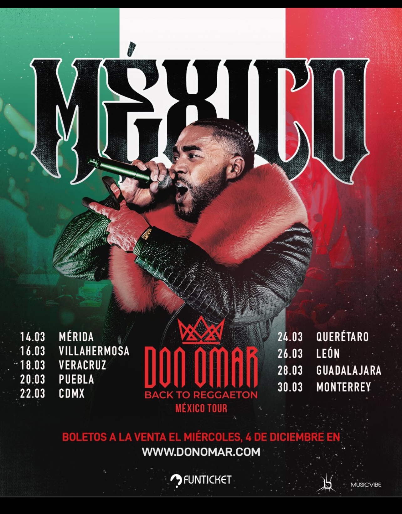 Regresa Don Omar a México; no hay fechas en Morelia