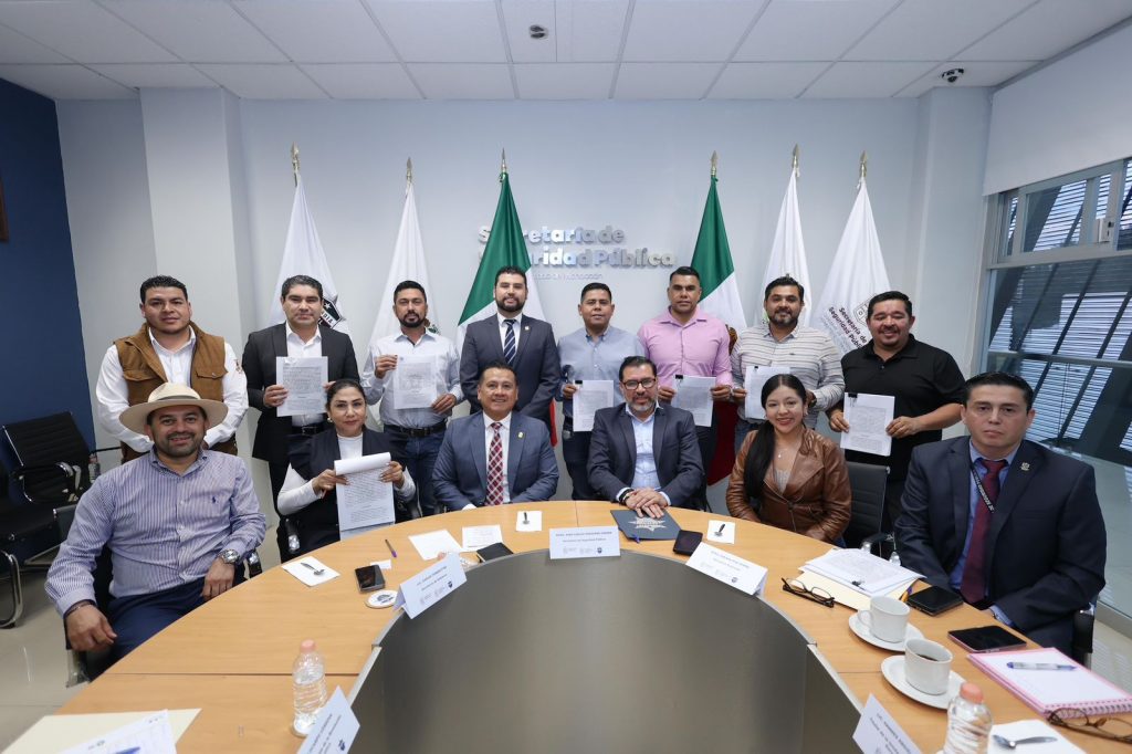 Diez municipios de Michoacán firman convenio de coordinación en seguridad 1 ea0463bf eded 4c71 8520 aceb8c1834b1