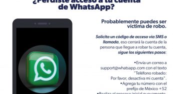 ¿Perdiste acceso a tu cuenta de Whatsapp? SSP te dice cómo recuperarla