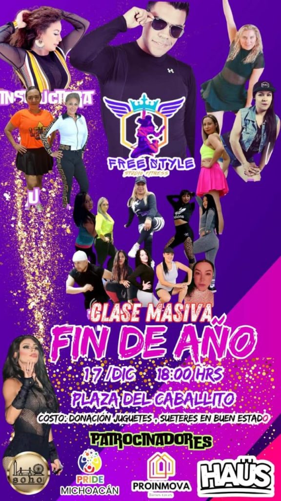“Masivo de fin de año” en Morelia, una clase de zumba y baile fitness con causa 1 a014bf36 6c37 44f7 bf03 6c12be9fe42a