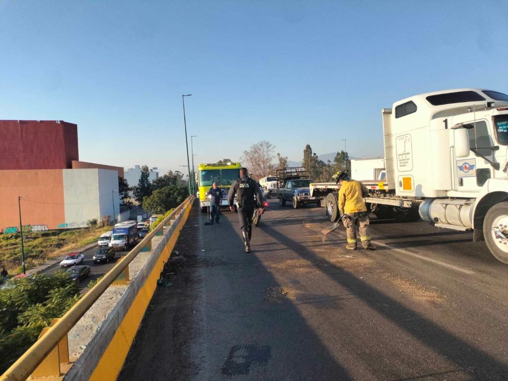 Se registran 3 hechos de tránsito sobre el libramiento de Morelia, frente a la TAM 2 b59cdea3 c2cf 4f3e baed 5ab2670fde90