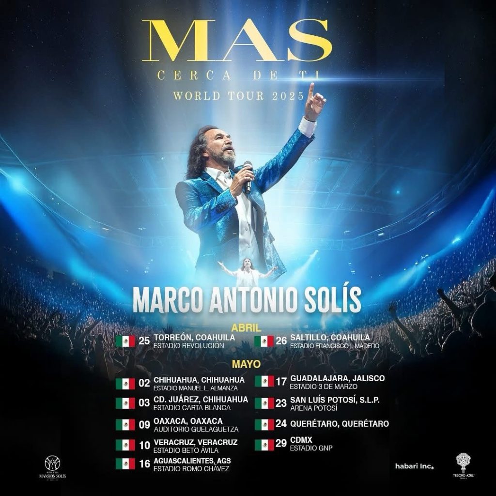Anuncia Marco Antonio Solís conciertos en México. 1 e9c335c2 f8da 43b9 b2fa 882b30d9d226