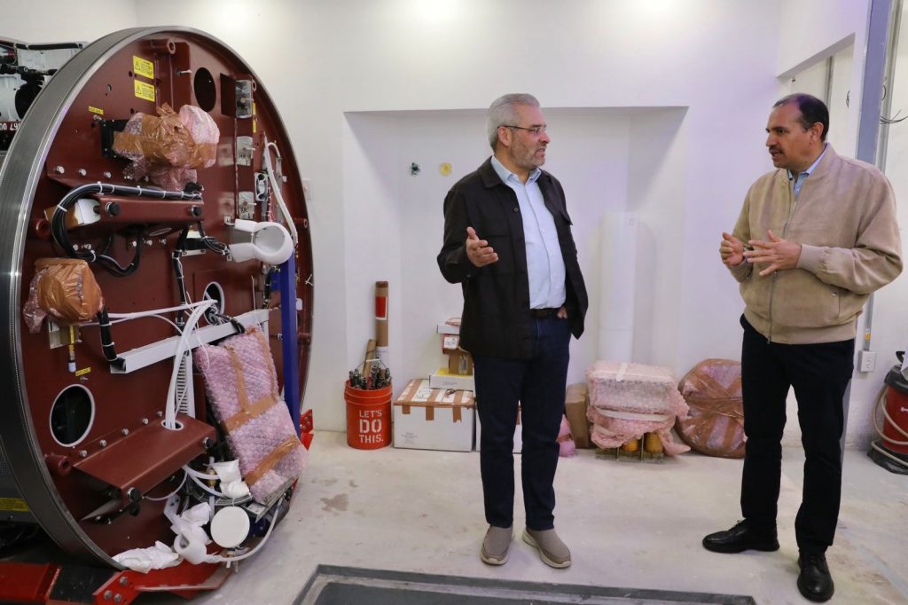 Por arrancar operaciones nuevo acelerador lineal y Pet Scan; supervisa Bedolla instalación 1 ec6ef1c0 85b7 4a22 ada1 e44e8bcbbeac