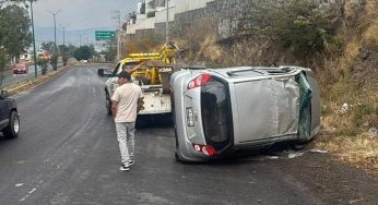 Se registran 5 accidentes vehiculares en distintos puntos de Morelia