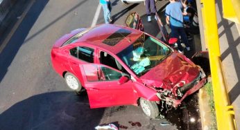 Muere en un hospital, el niño herido en choque vehicular registrado al poniente de Morelia
