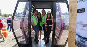 Gladyz Butanda y regidores de Morelia recorren obra del teleférico