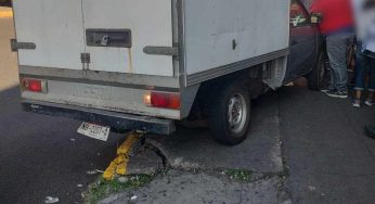 Camioneta atropella a peatón cerca de la colonia Tres Puentes, en Morelia