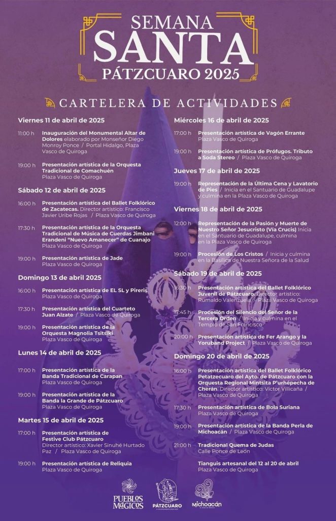 Conoce las actividades de Semana Santa en Pátzcuaro 1 13e8269b 0fa8 446e 983d d100495ffd32