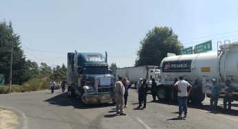 Bloqueo en Pomacuarán; exigen liberación de elemento de GC detenida durante manifestación 