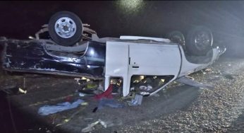 Sexagenario muere al volcar su camioneta en La Huacana