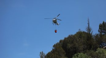 SSP ha realizado más de 103 horas de vuelo para combatir incendios