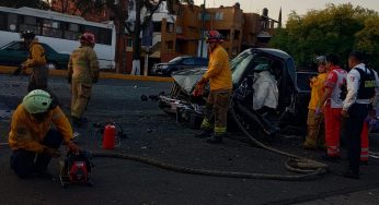 Lamentable, muere la mujer malherida en choque de auto contra camioneta ocurrido en Morelia