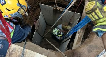 Muere 1 de los 2 hombres que estaban atrapados dentro de pozo de agua en Opopeo