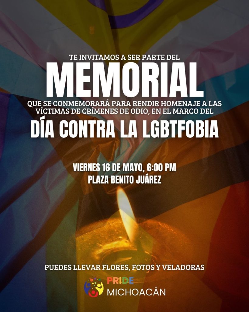 Y reina, y reina, y reinaaa…PRIDE Michoacán anuncia actividades en contra la LGBTfobia 1 942e1bf1 1425 41a9 90bf 6ea5b10f4677