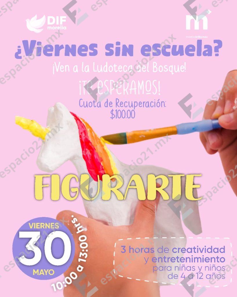 DIF Morelia invita al taller ‘Figurarte’ este viernes de Consejo Técnico Escolar 1 b6095d3d acb9 4ce8 b032 4d13a894cc30