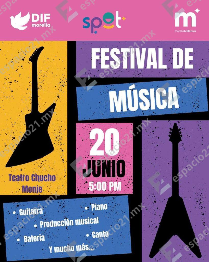 Habrá festival de música en Morelia; el acceso será gratuito 1 217e20d2 c67c 49dc b316 71fb811eeccd