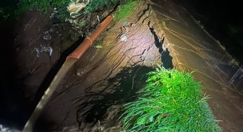 Tromba azota Villa Morelos, se desborda arroyo y afecta al menos 24 viviendas